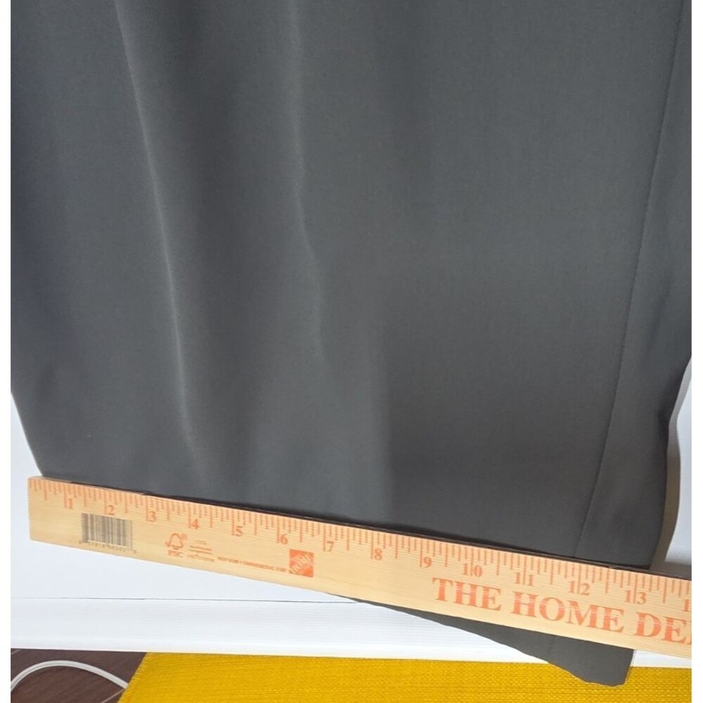 Gap 365 High Rise Pleated Trousers Wide Leg Dress Pants 16 Pockets Soft Black - Picture 11 of 14
